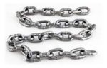 CADENA GALVANIZADA TRAMO 1,5MT CALIBRE 50 CON GRILLETE