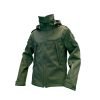 CAMPERA SOFTSHELL TACTICA NEGRA-VERDE CAMPINOX