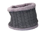 CUELLO TEJIDO TRENZAS C/PELUCHE 561172 NUEVO GEMA