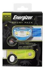 LINTERNA CABEZA 100 LUM. SPORT PACK  ENERGIZER    