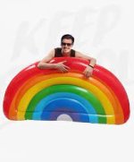 INFLABLE ARCOIRIS 190X96CM PREMIUM FROZENBAG